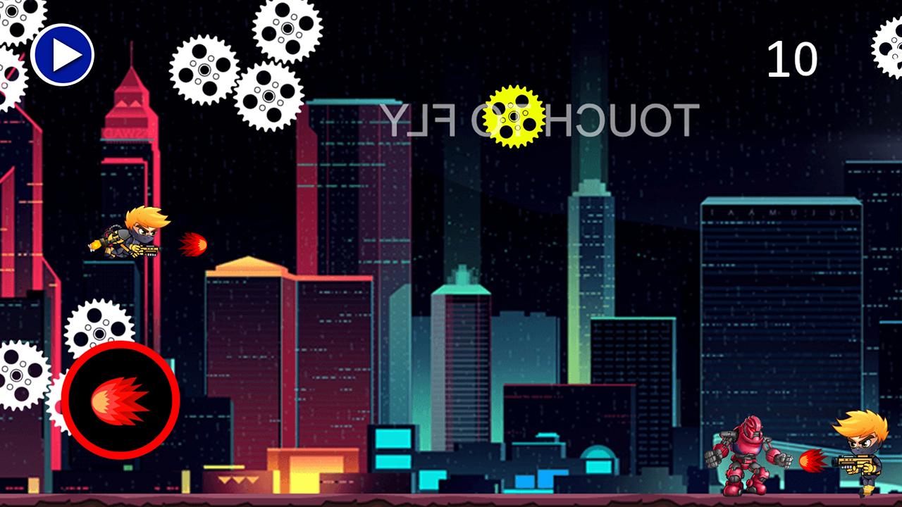 Robot cop hero: Space police transformation