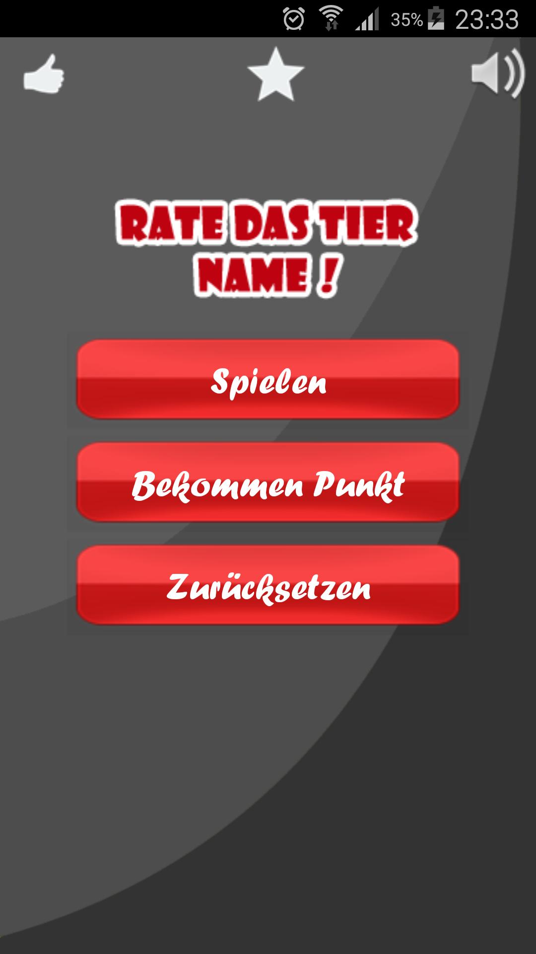 1 Bild 1 Wort : Tiere Quiz