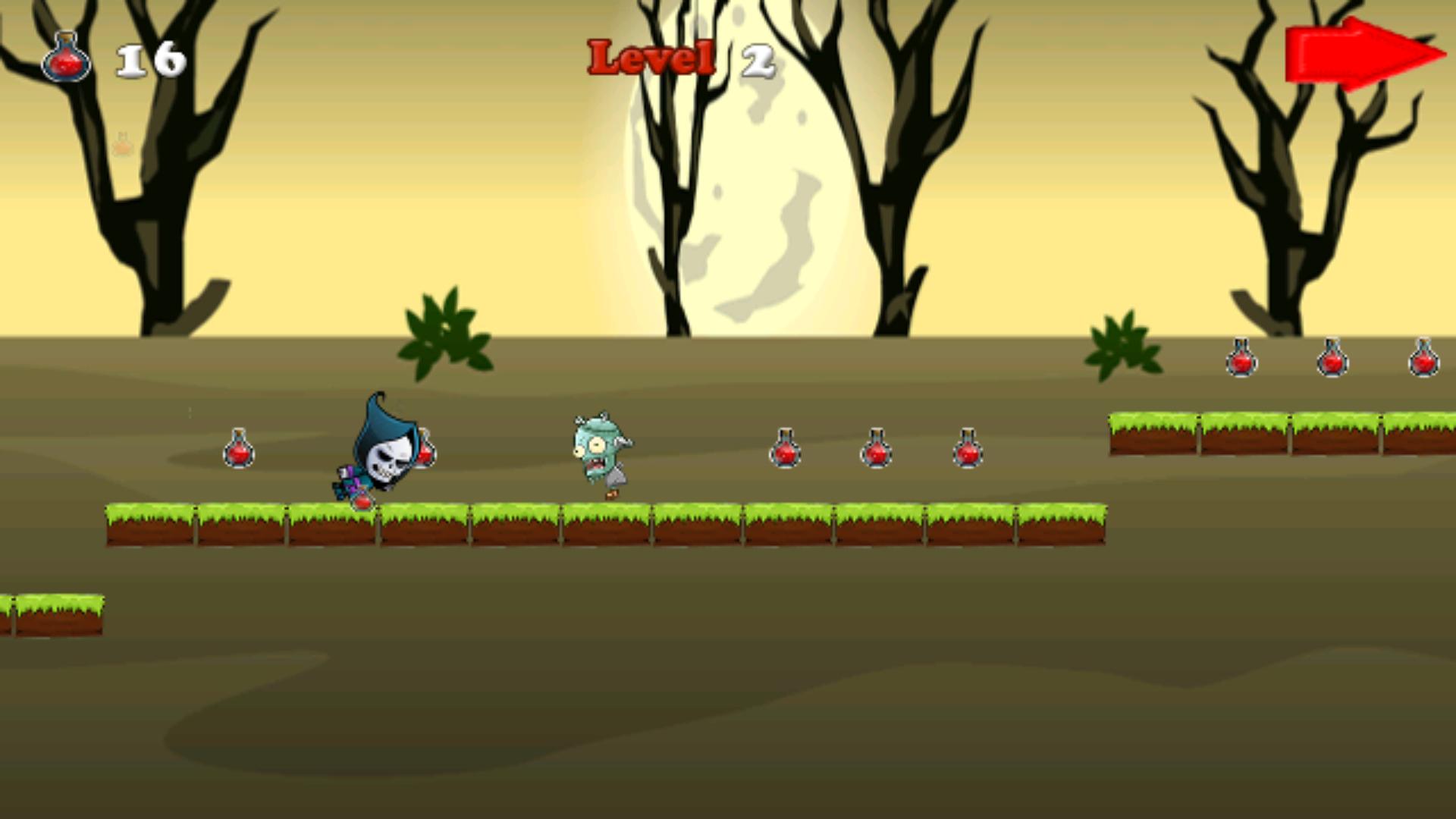 Super Ninja Run vs Zombie Dead