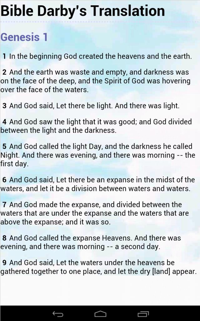 Bible Darby Translation