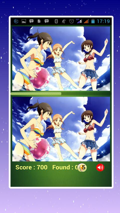 Japanese Anime Difference Game