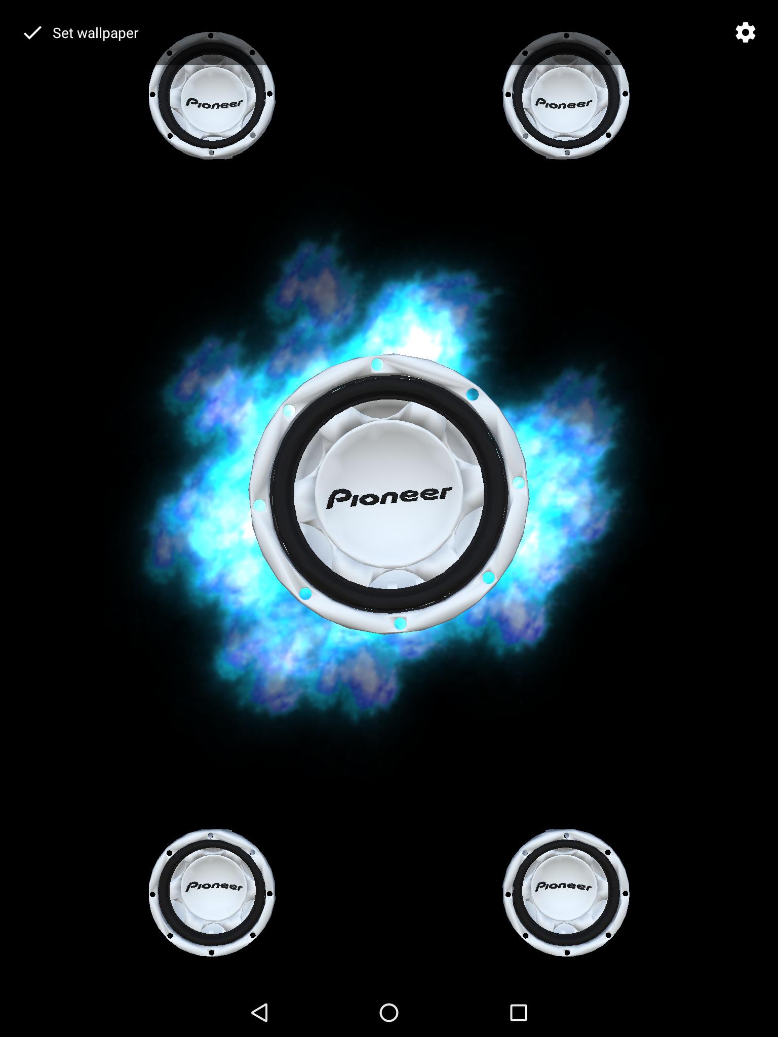 Speaker LiveWallpaper 3D Free