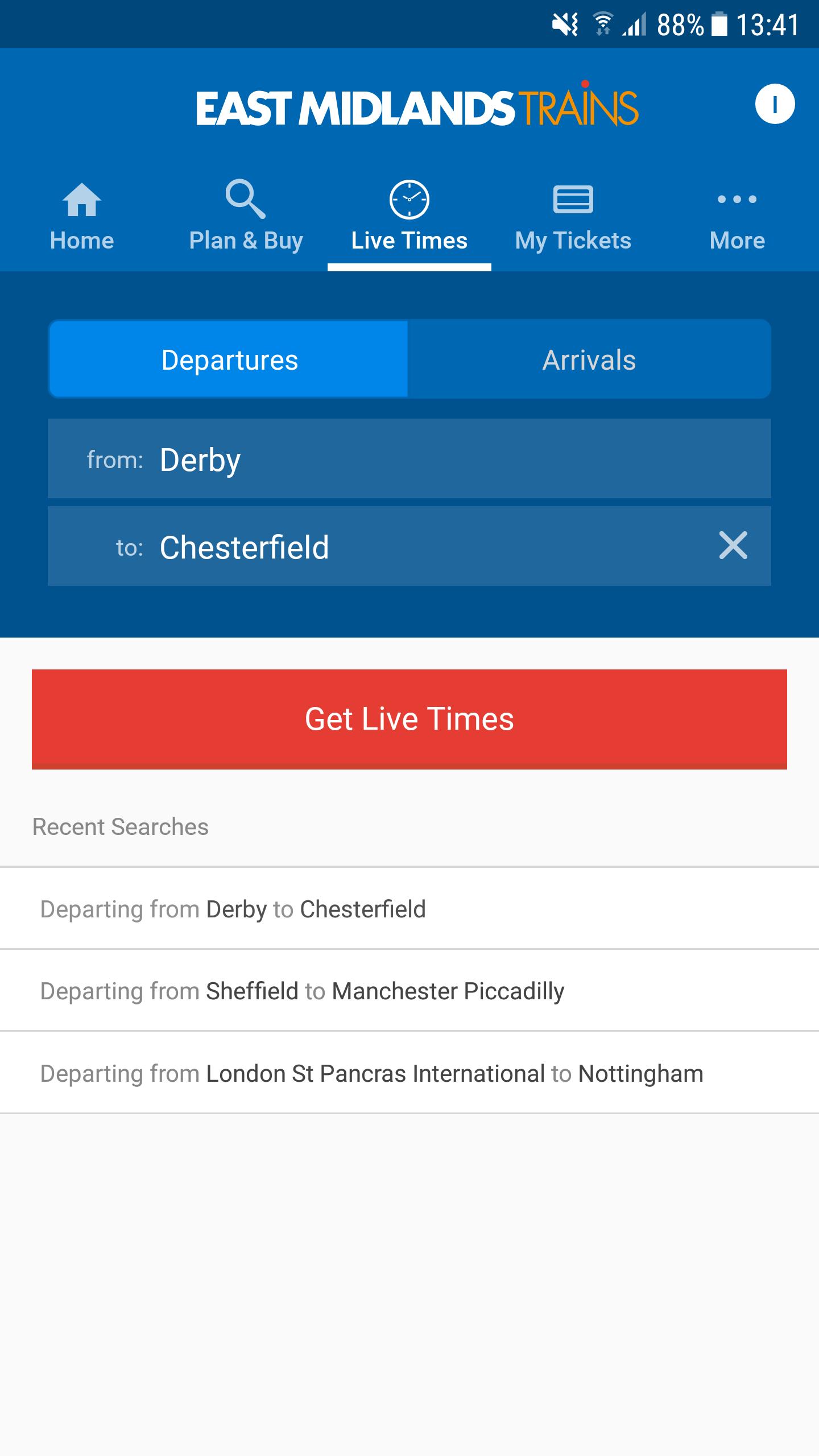 East Midlands Trains Tickets
