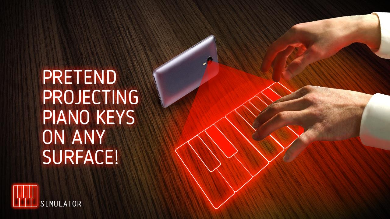 Hologram Piano Simulator