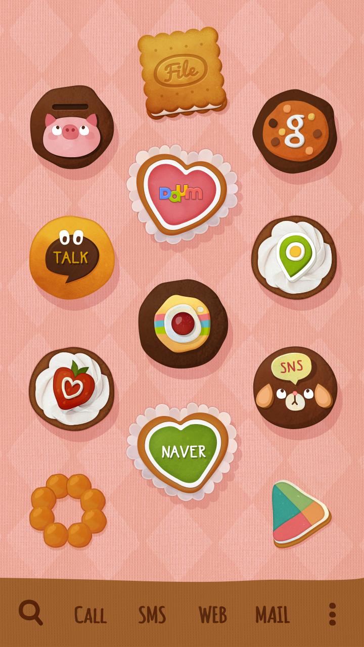 Cupcake Buzz Launcher Theme