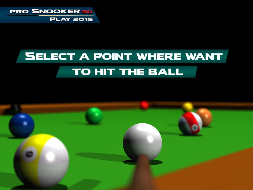Pro Snooker 3D Play 2015