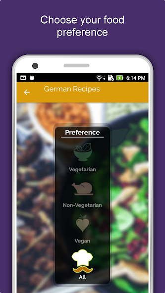 German Food Recipes Offline