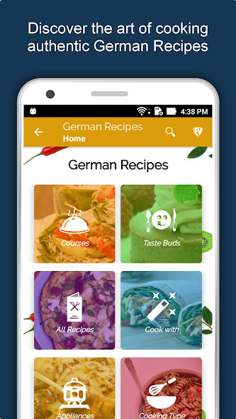 German Food Recipes Offline