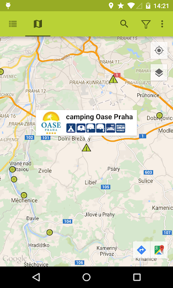 Czech campsites
