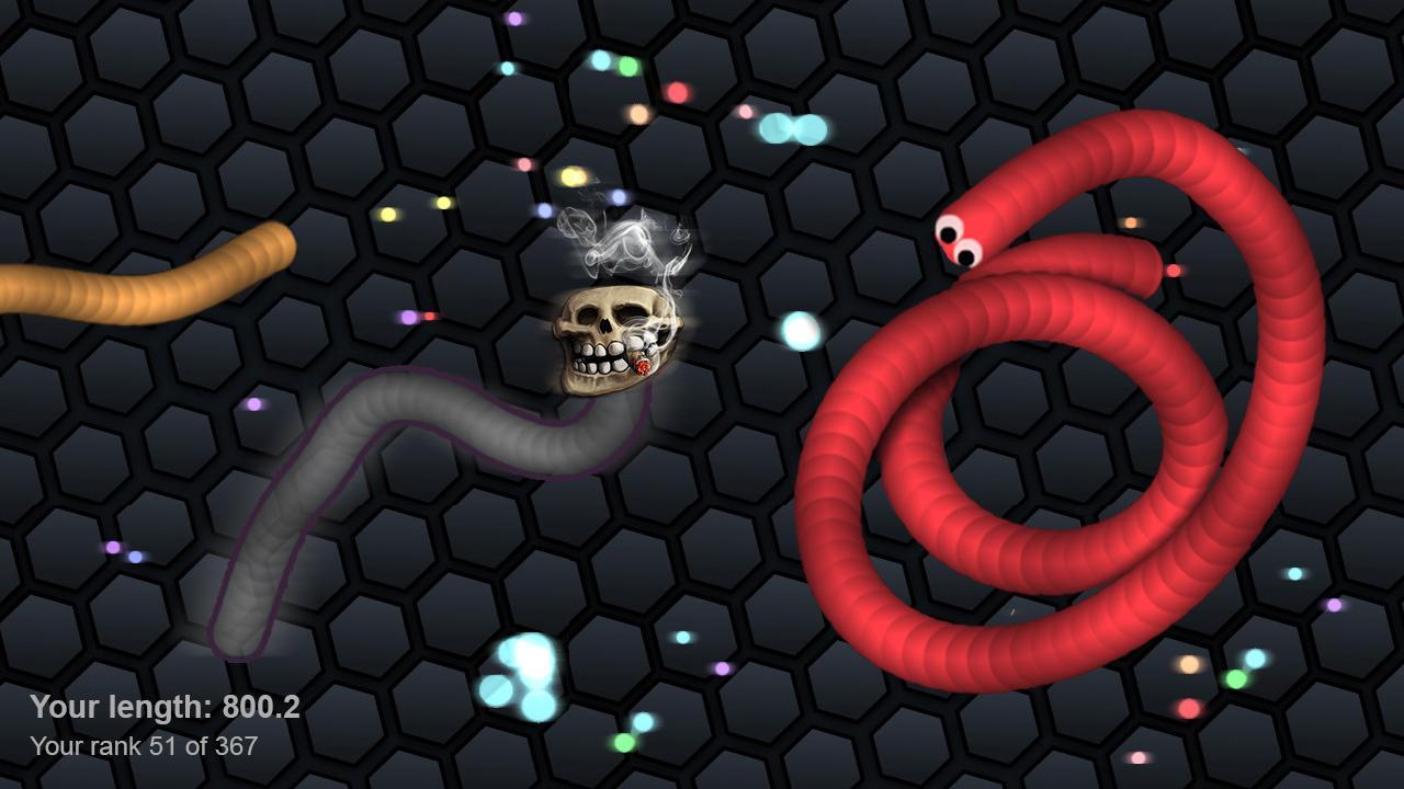 Troll Face Skin for slither.io