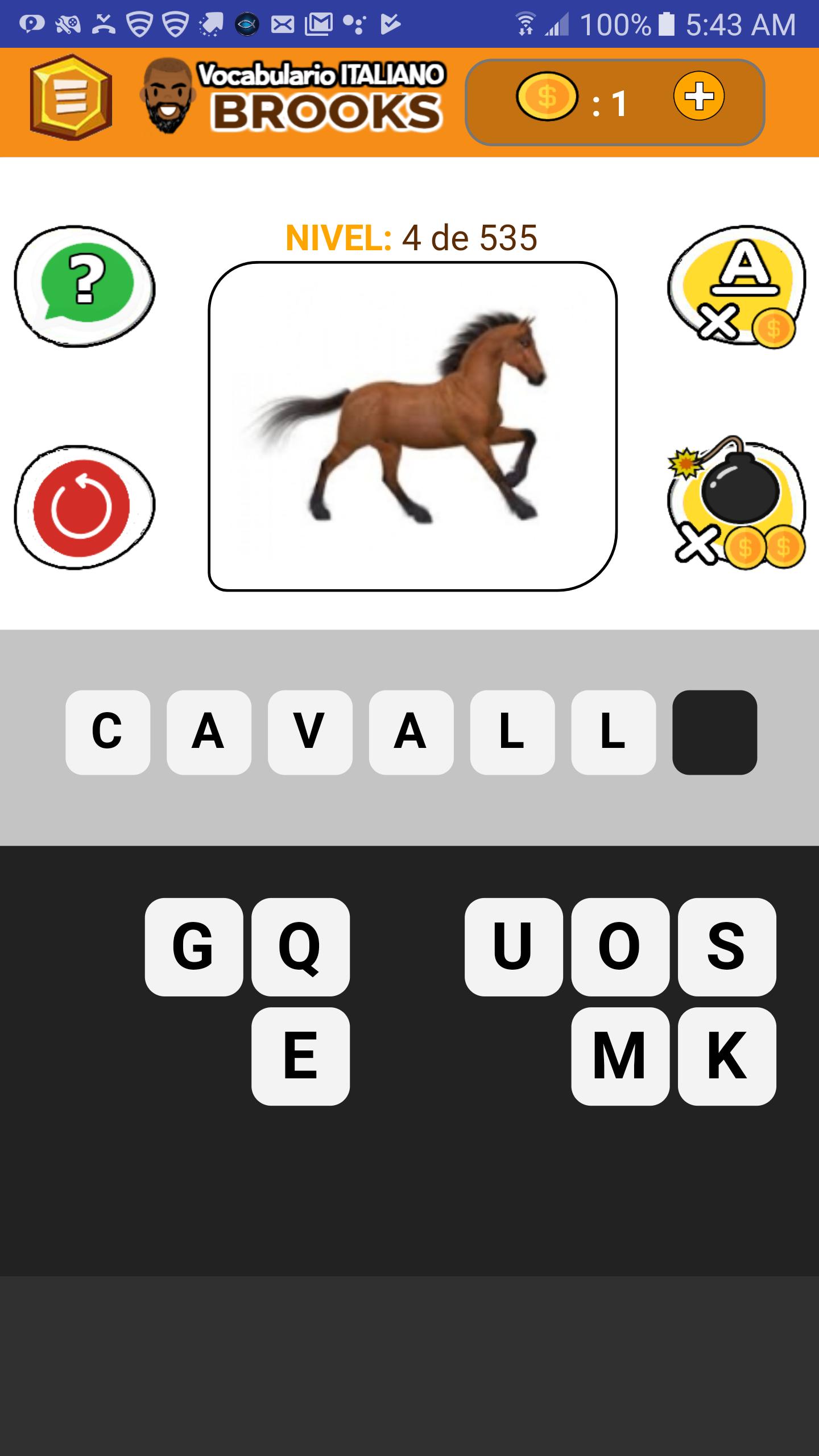 Vocabulario Italiano Brooks