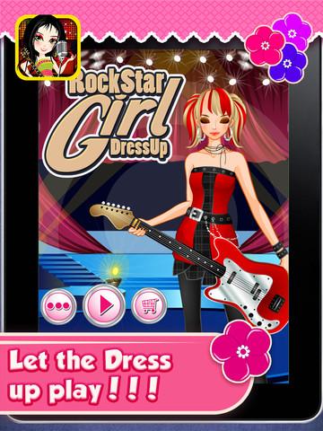 Rockstar Girl Dressup