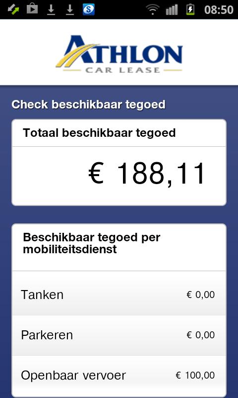 Athlon Mobility Card