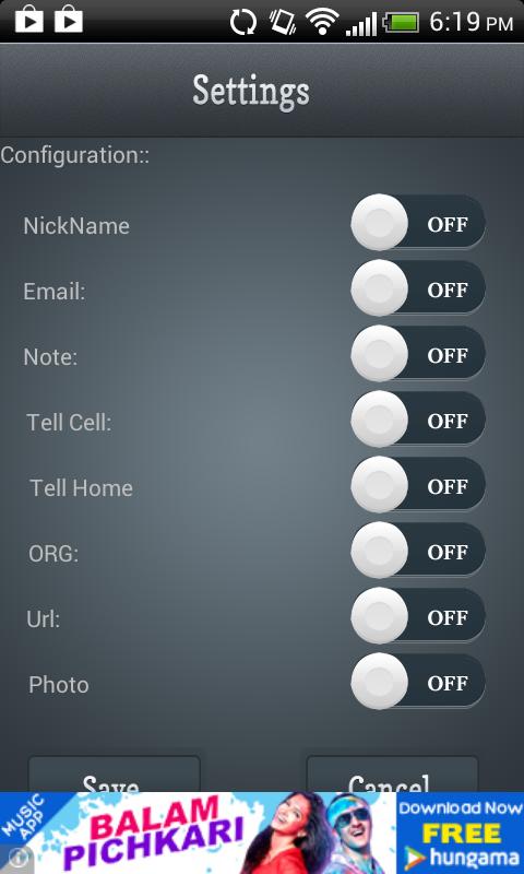 Contacts Backup -iCBackup