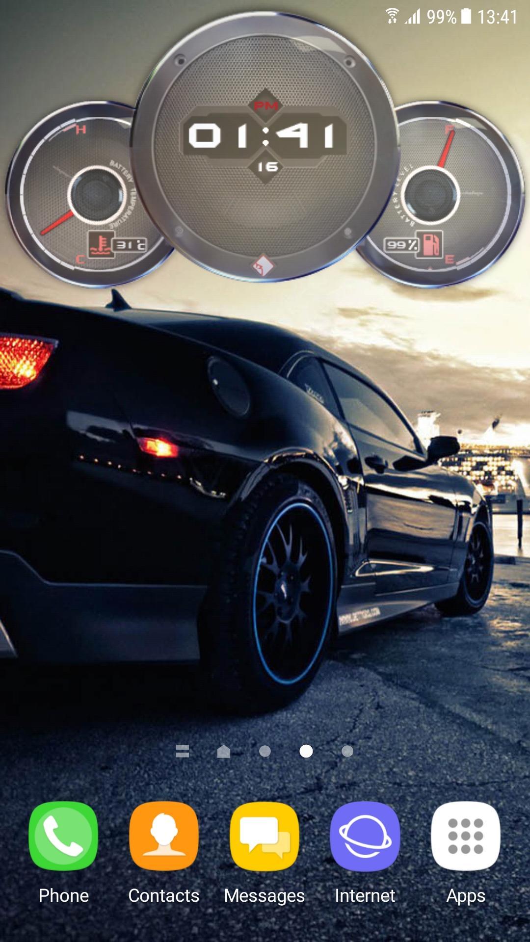 Speedometer Cars Clock Live Wa