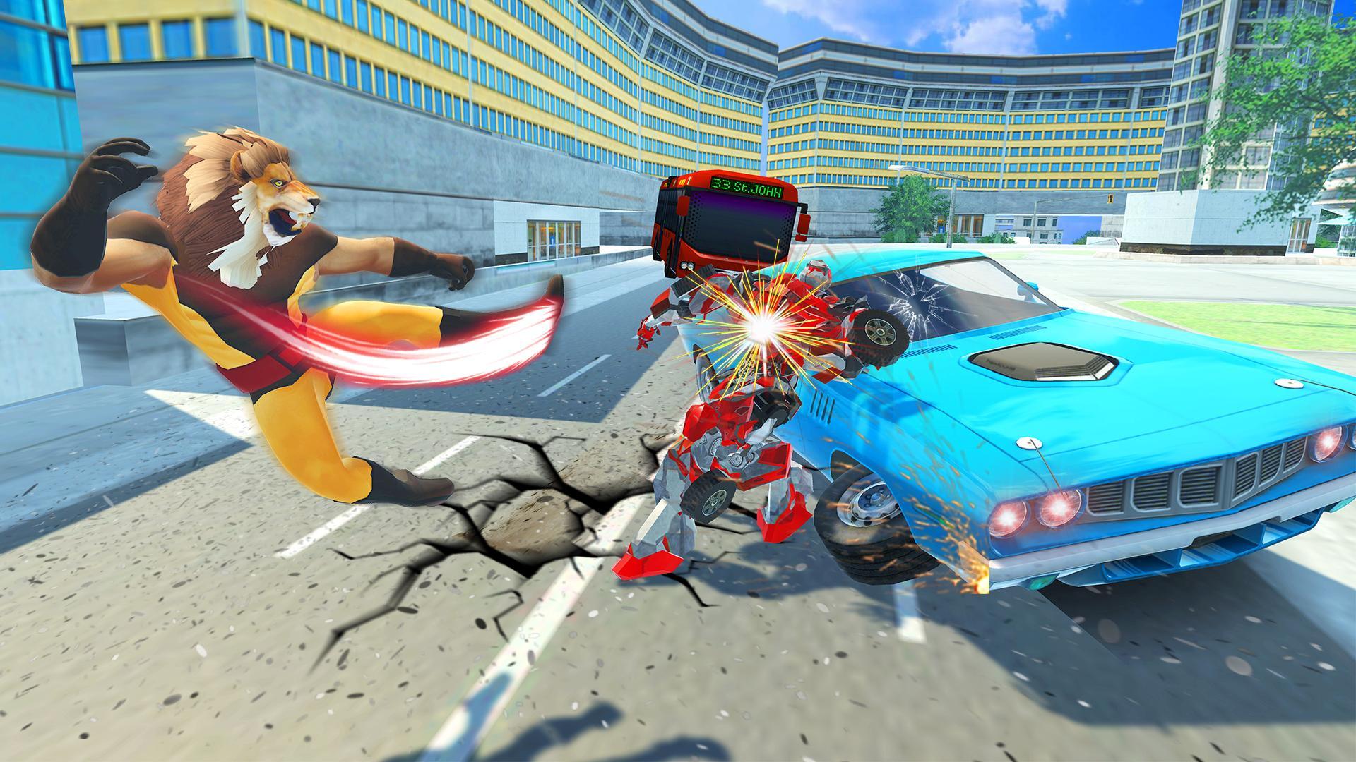 Lion Simulator - Rampage City Attack