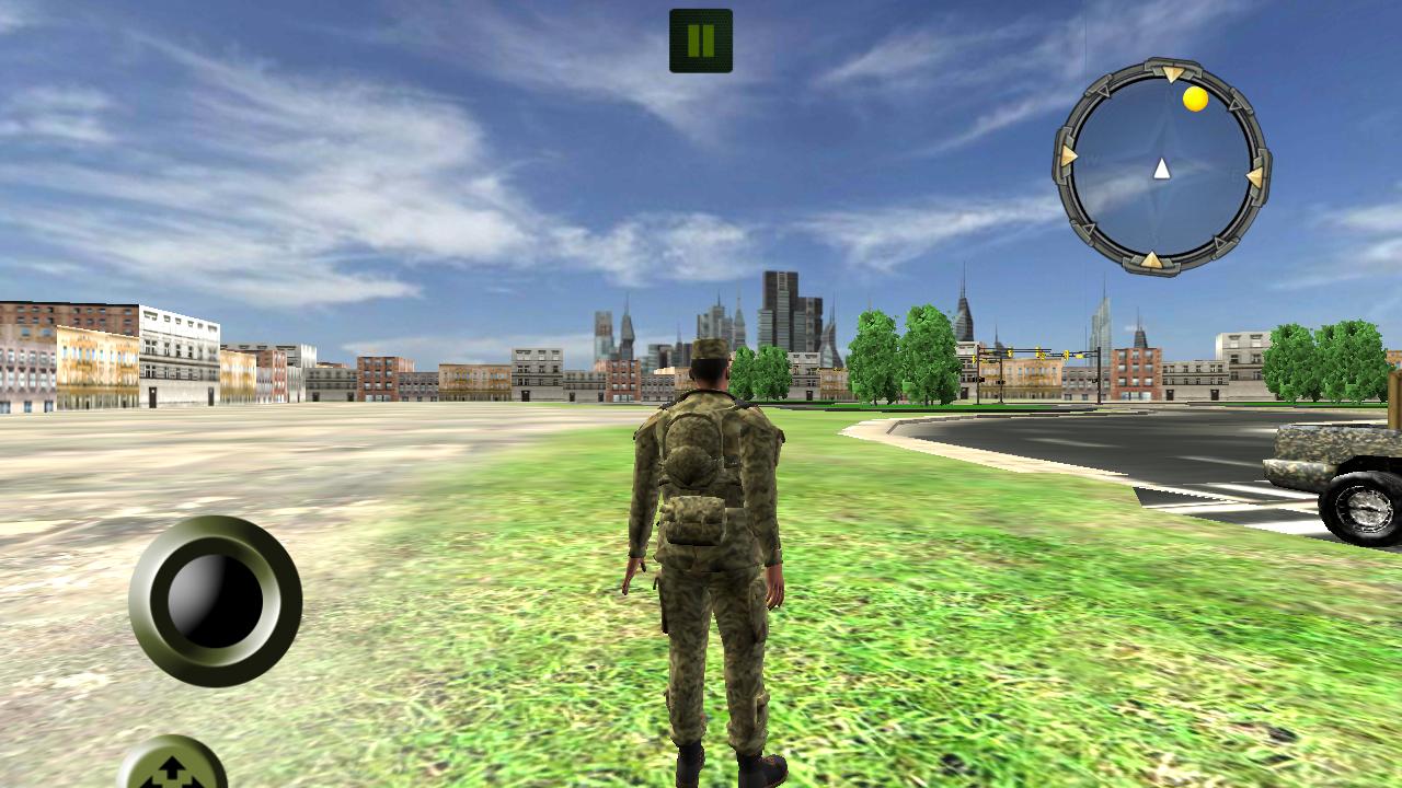 Army Cargo Plane Transport 3D