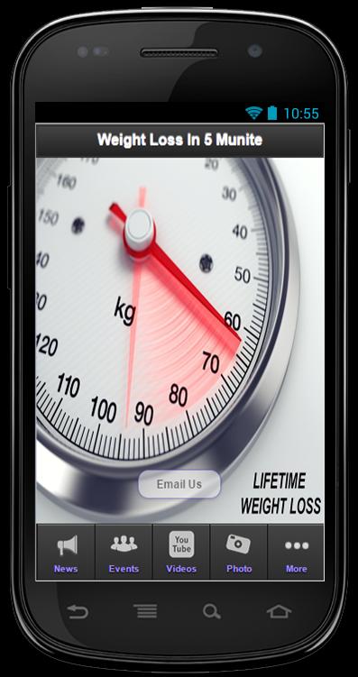 Weight Loss In 5 Minute