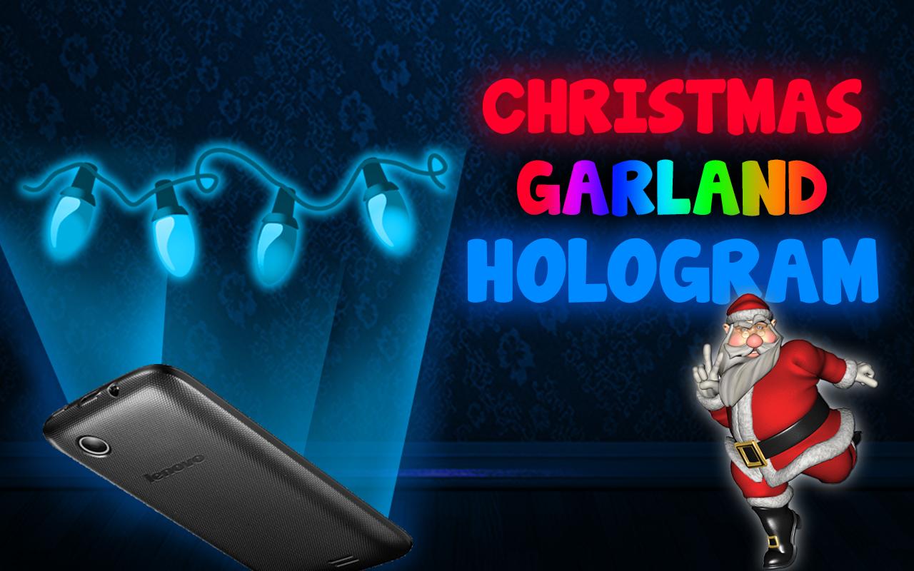 Christmas Garland Hologram