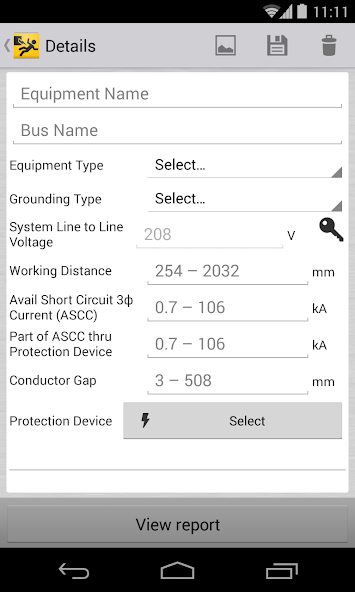 Arc Flash Calculator Labeling