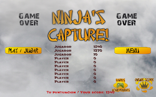 The amazing Ninjas capture!