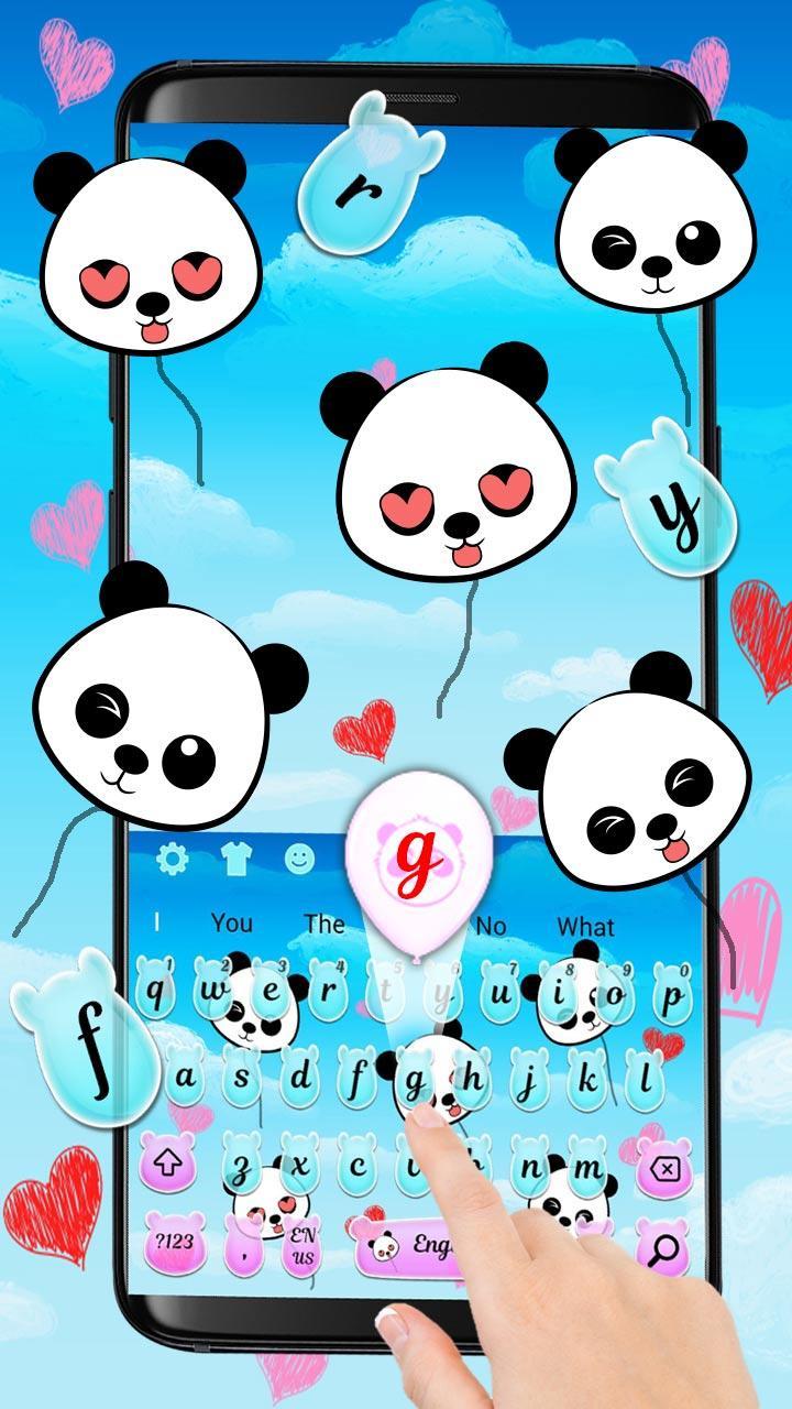 Cute Panda Balloons