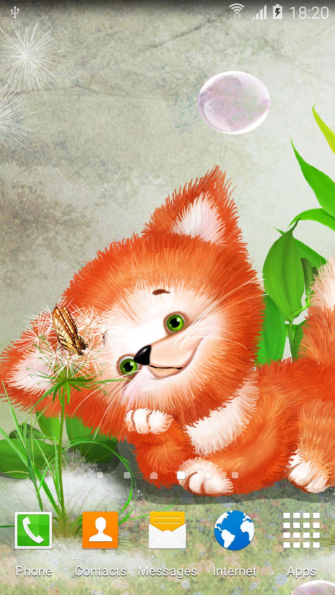Foxy Cute Live Wallpaper