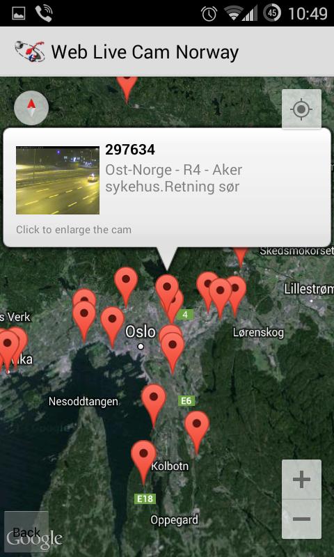 Web Live Cam Street Norway