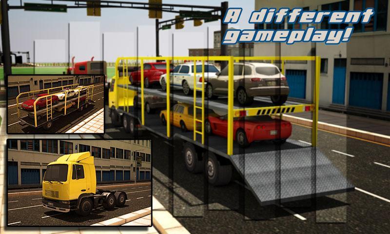 Car Transporter Trailer 3d Sim