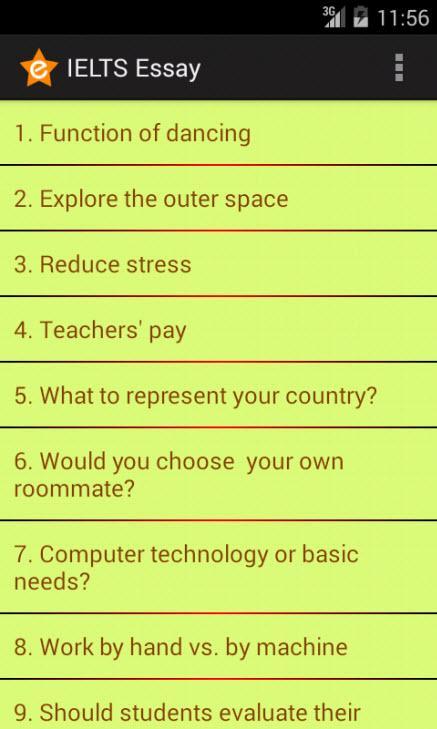 IELTS Essay