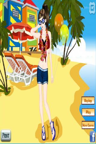 Beach Girl Dress Up