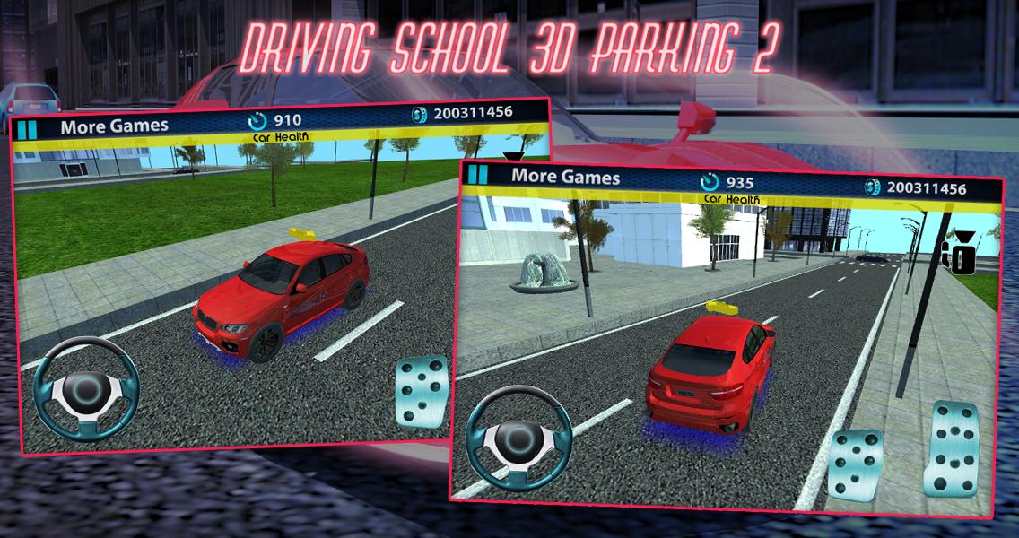 Driving School 3D Parking 2