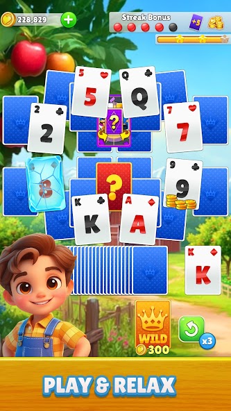 TriPeaks Solitaire Flowers