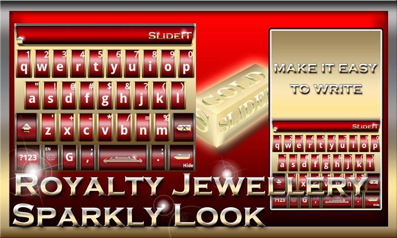 SlideIT Royalty Jewellery Skin