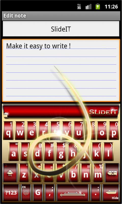 SlideIT Royalty Jewellery Skin