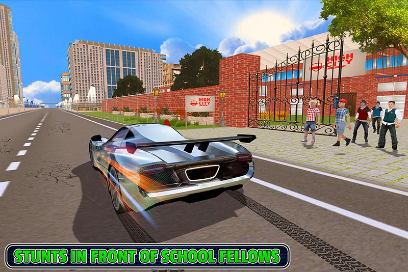 High School Stunts: Legendary Hero Boy