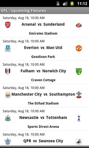 Simple EPL Scores