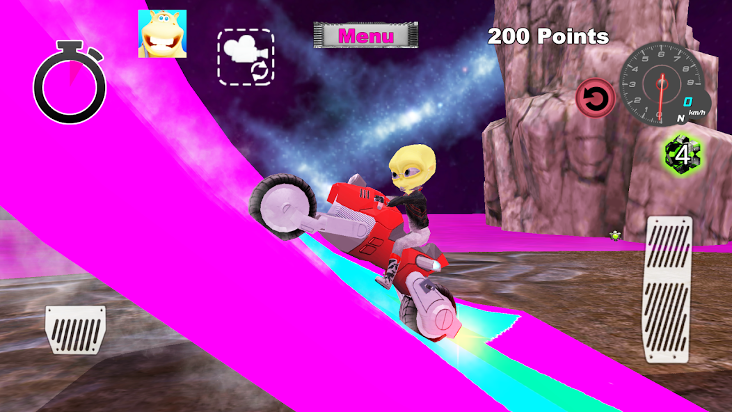 Bike Future Race Alien World b