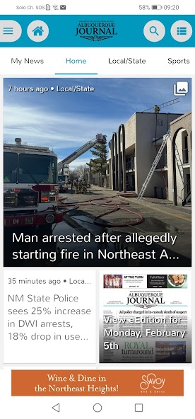 Albuquerque Journal Newspaper