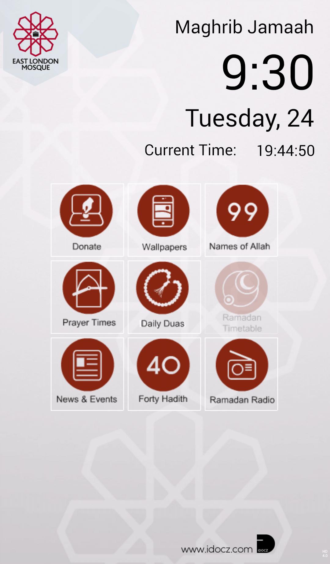 East London Mosque App