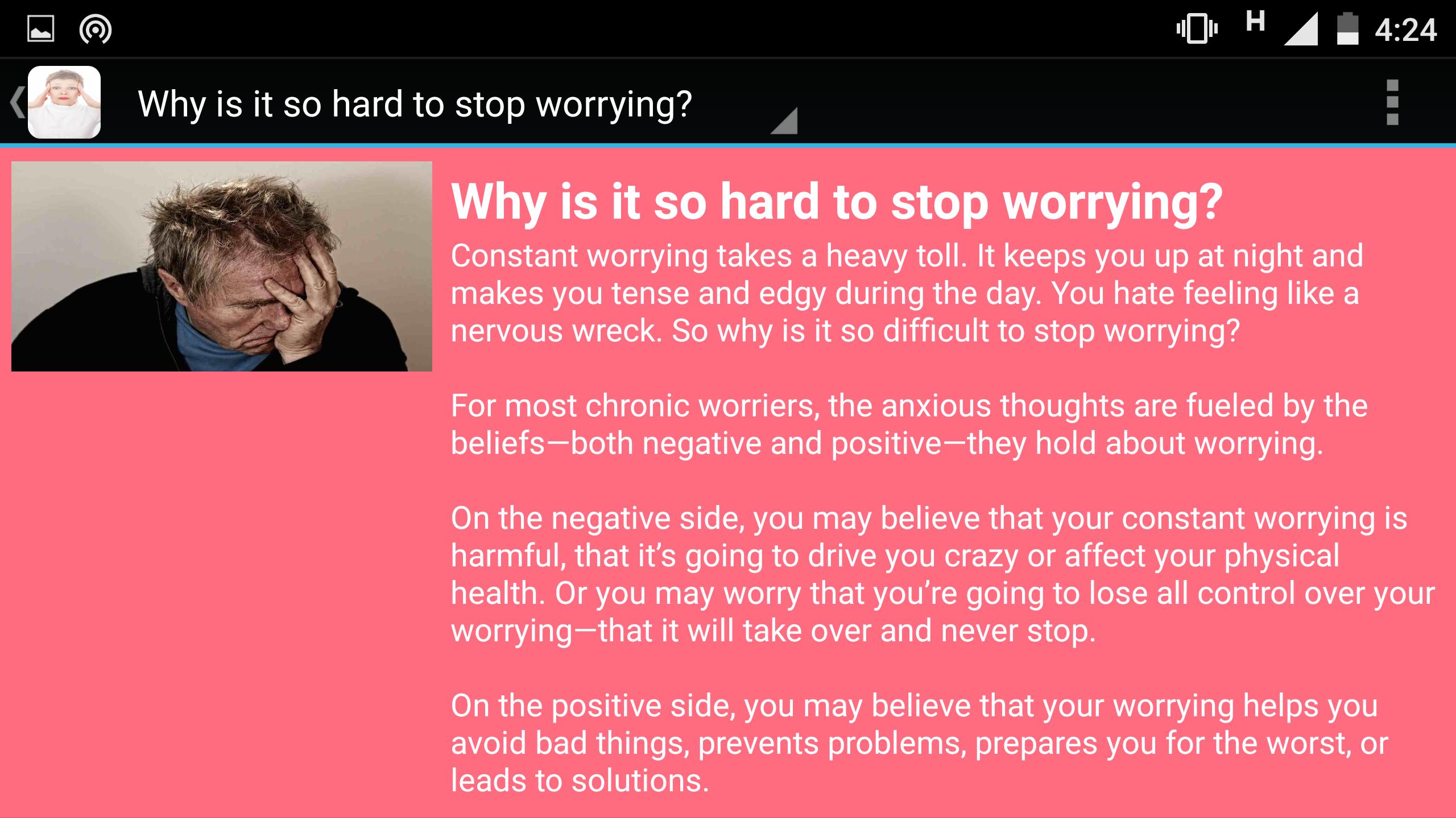 Instant Anxiety Relief