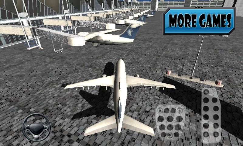 3D Airplane Parking Simulator