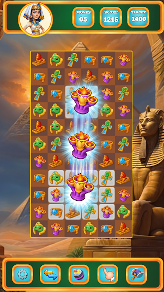 Egyptian Match Puzzle Quest