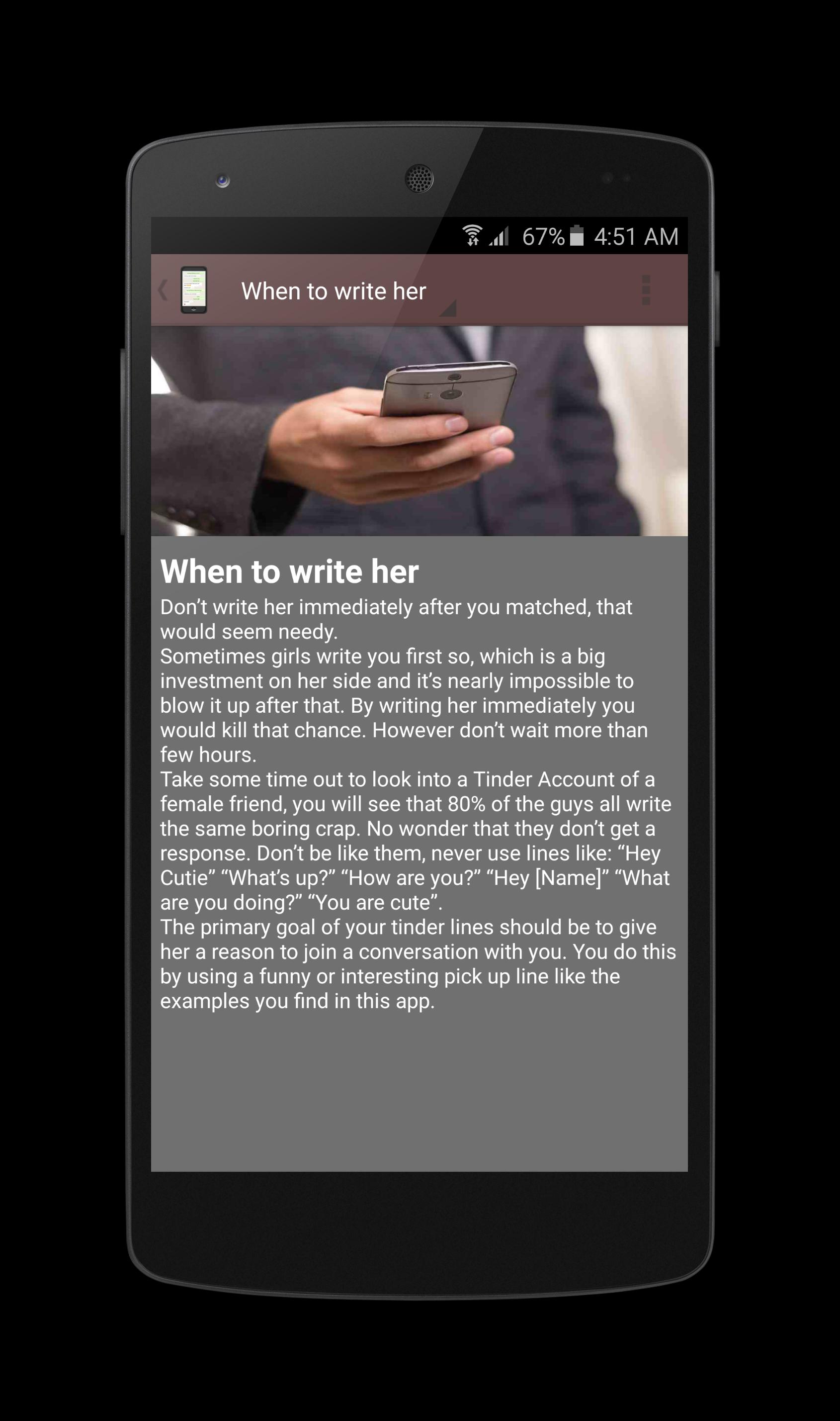 Pick up lines for tinder