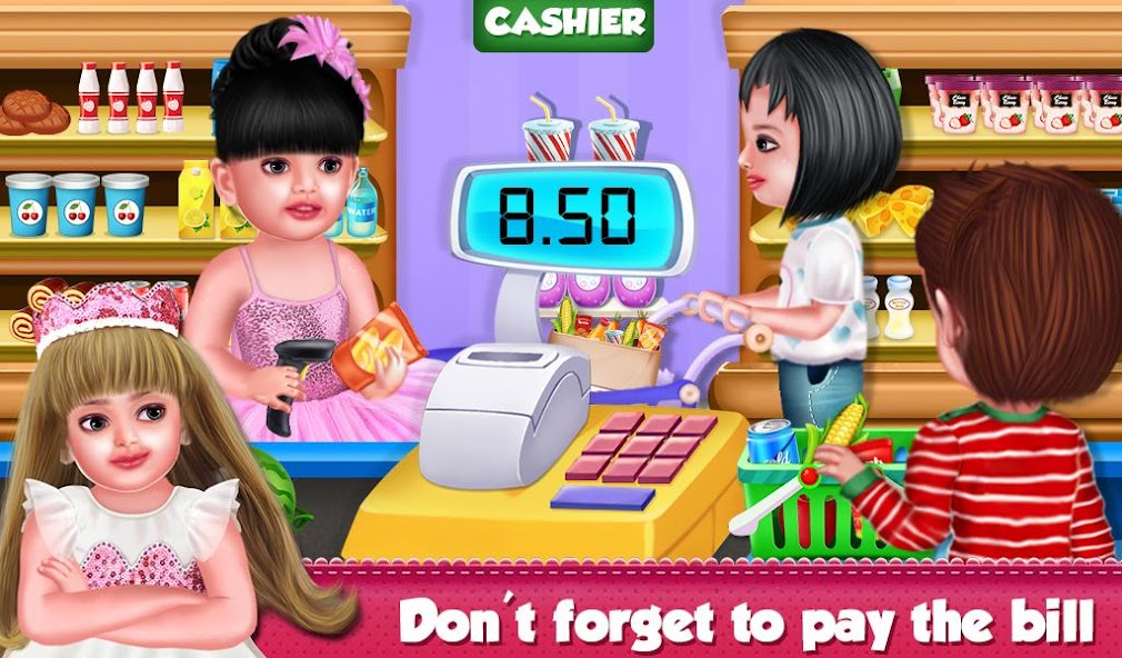 Aadhya's Supermarket Games