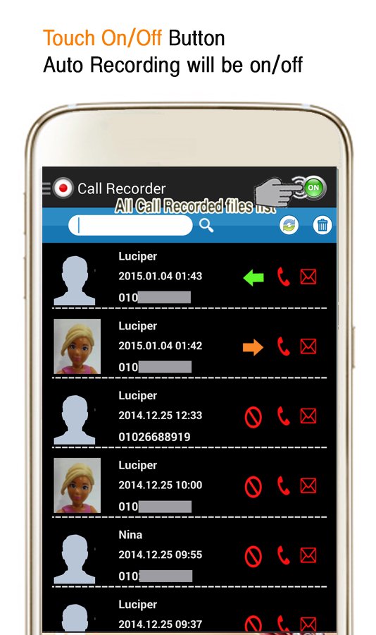 Auto Call Recorder -MP3 record