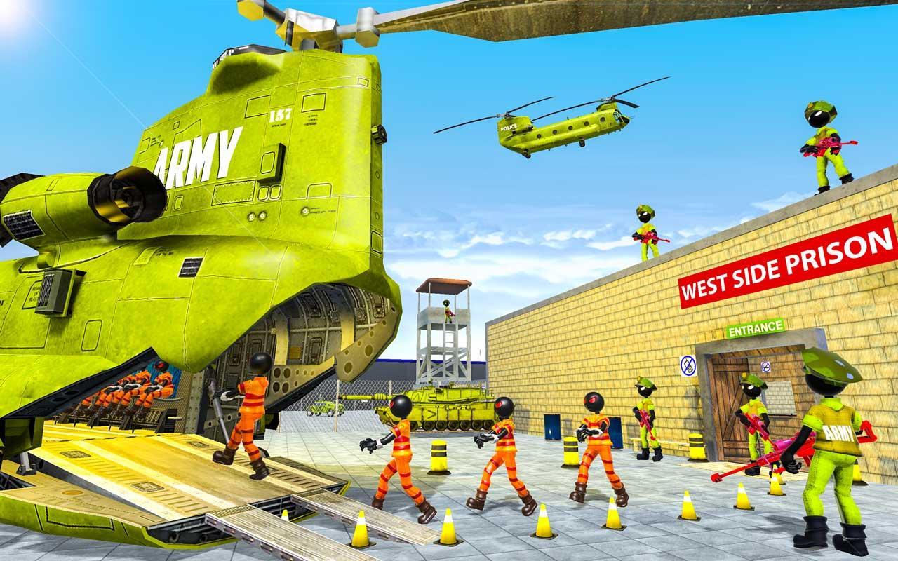 US Army Stickman Prisoner Transport 2020