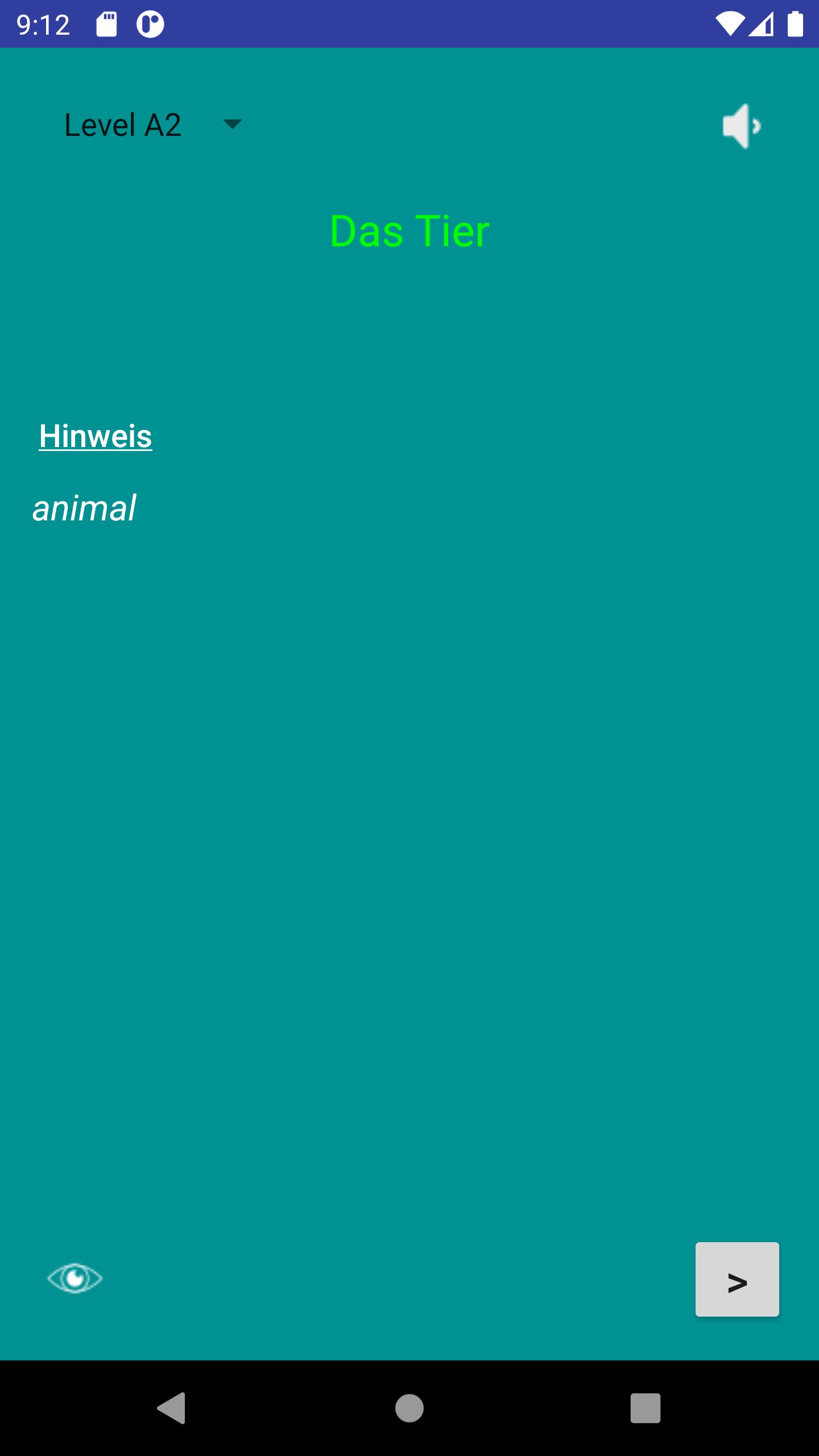 German Word Game A1 A2 B1