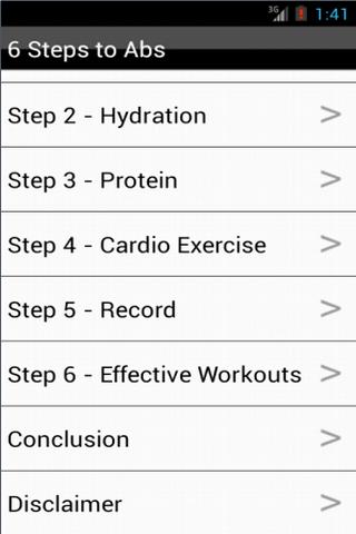 6 Steps to Six Pack Abs