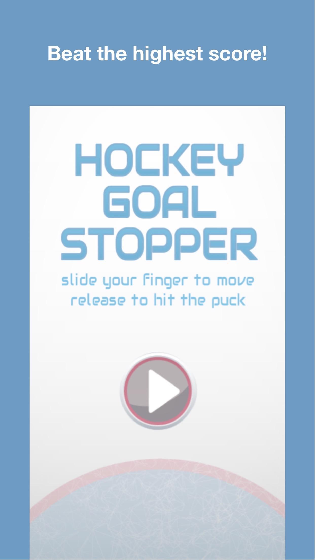 Hockey Goal Stopper